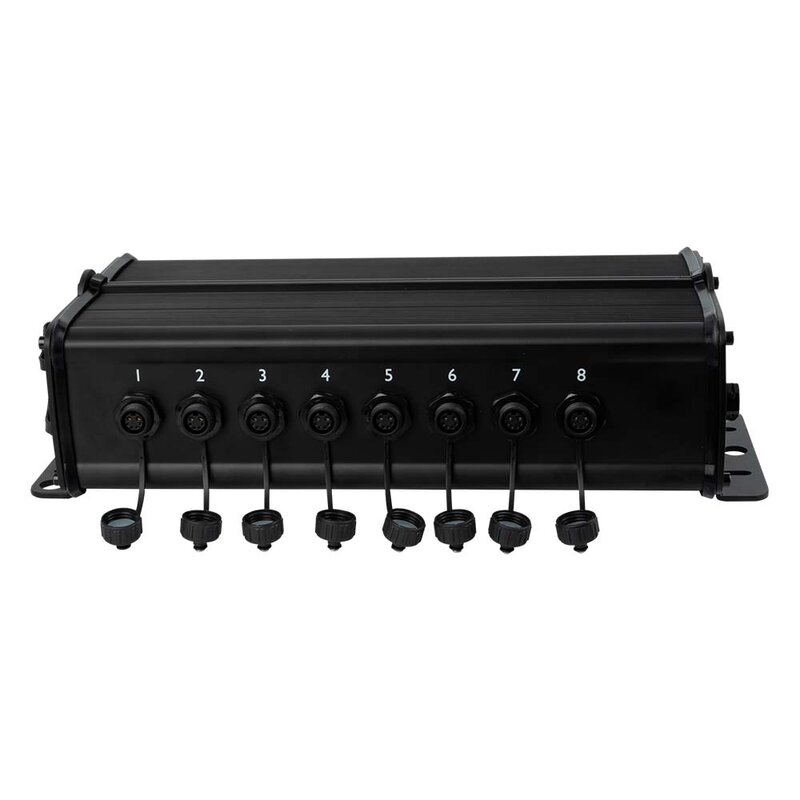 Titan Strobe FLEX FX set met 8x 100W LED strobes + controller