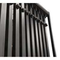 Pipe and drape transport trolley