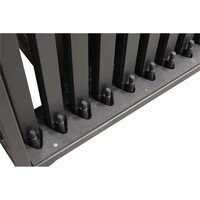 Pipe and drape transport trolley