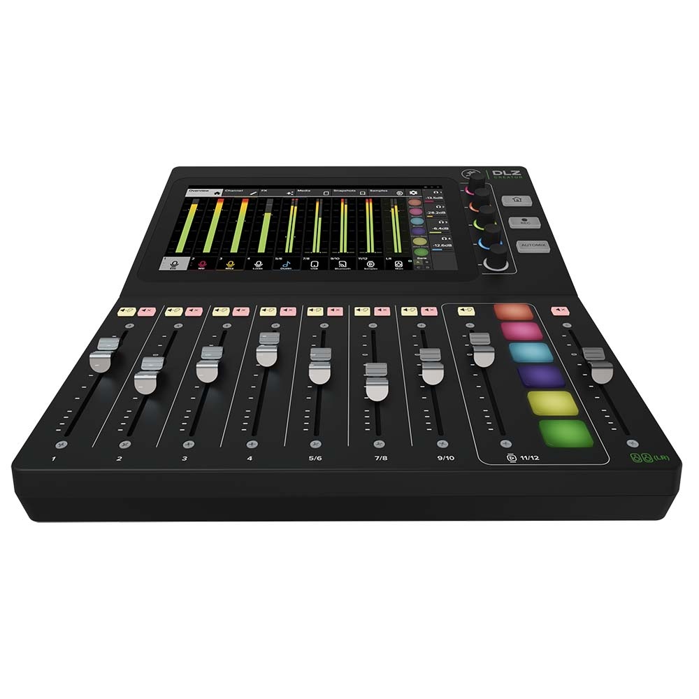 Mackie DLZ Creator podcast- en broadcast mixer afbeelding