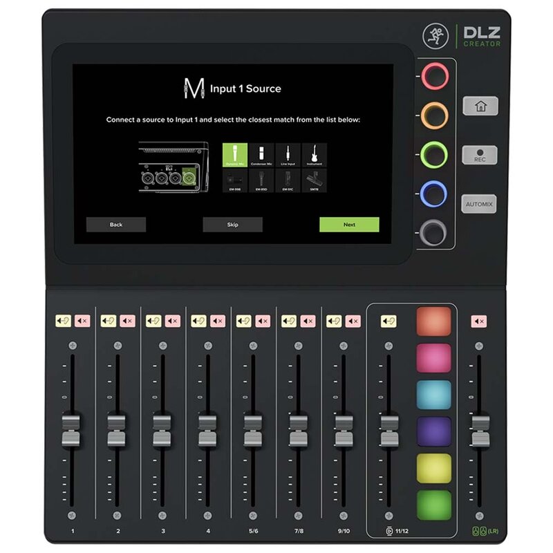 DLZ Creator podcast- en broadcast mixer