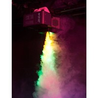 Halloween Fog Fury Jett PRO verticale rookmachine met LED's