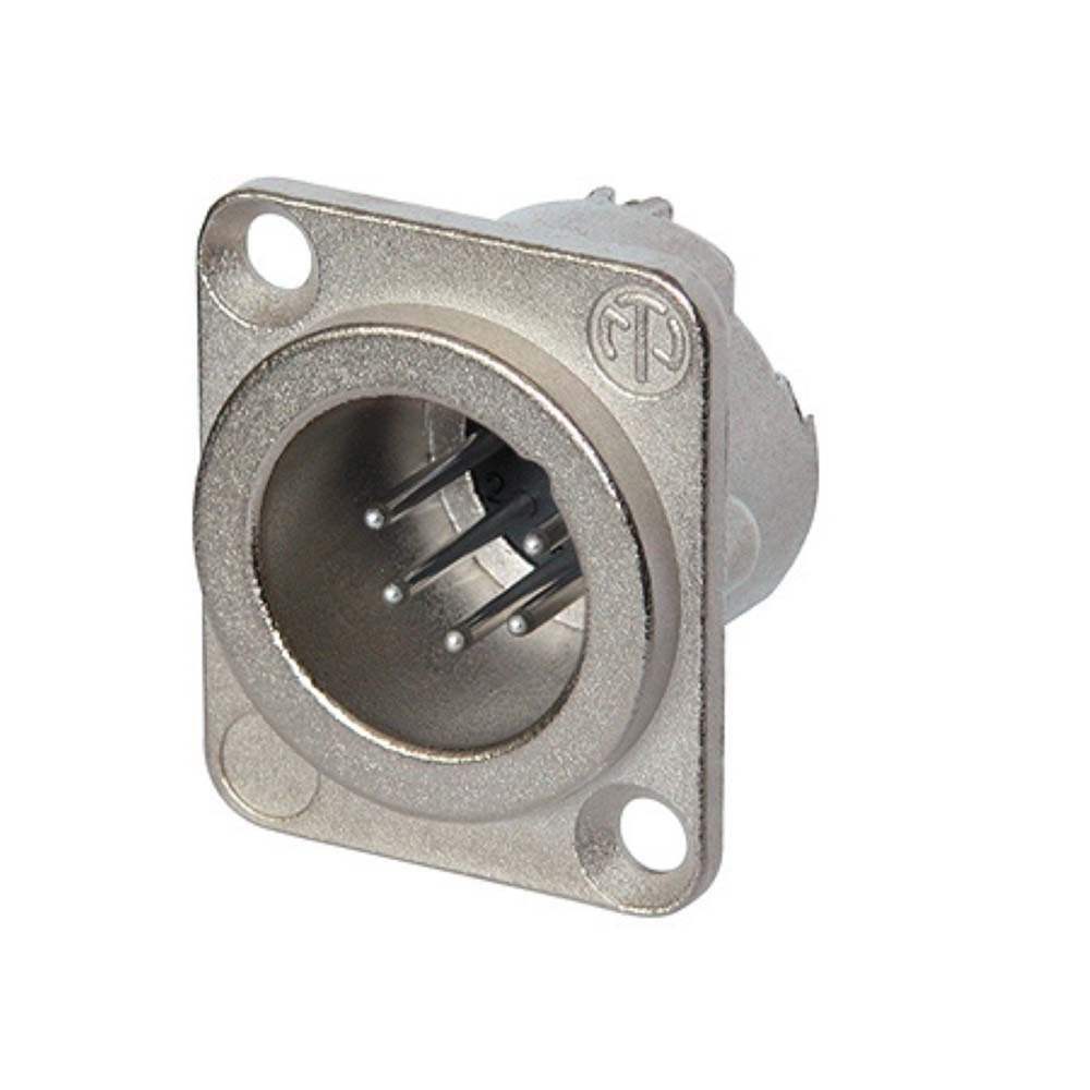 Neutrik NC6MD-LX Male XLR chassisdeel 6p afbeelding