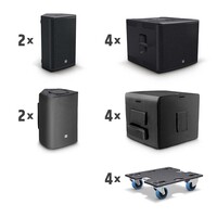 Stinger G3 Impact Set A  2x 15 inch PA speakers + 4x 18 inch subwoofer