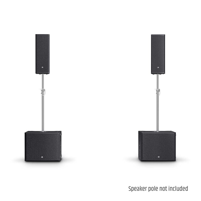 LD Systems Stinger G3 Gala Set A 2x dubbele 8 inch PA speakers + 2x 18 inch subwoofer Stinger G3 Gala Set A 2x dubbele 8 inch PA speakers + 2x 18 inch subwoofer