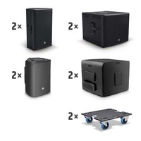 Stinger G3 Event A 2x 10 inch PA speakers + 2x 15 inch subwoofer