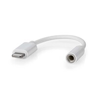 Apple Lightning 8-pins naar 3,5 mm minijack 10 cm