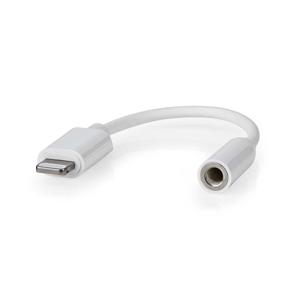Nedis Apple Lightning 8-pins naar 3,5 mm minijack 10 cm afbeelding