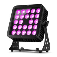 StarColor205 LED flood light voor buiten 24x 10W RGBA IP65 + Beamz StarColor200/205 filter