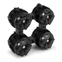 BeamZ 4x Neutron-Dot linkable LED lamp voor buiten 60 W RGB + WW IP65 4x Neutron-Dot linkable LED lamp voor buiten 60 W RGB + WW IP65