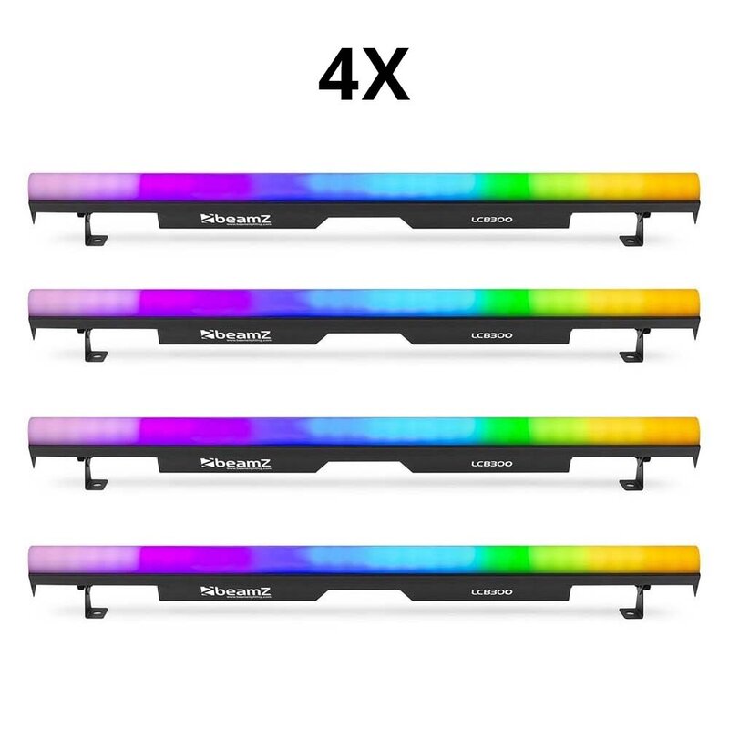 BeamZ 4x LCB300 LED bar 36x 3W RGBW 4x LCB300 LED bar 36x 3W RGBW