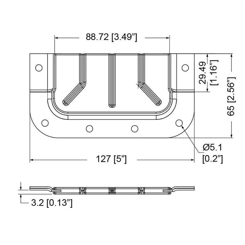 D053710CMZ Halve rubberen kabeldoorvoerschotel met verzet