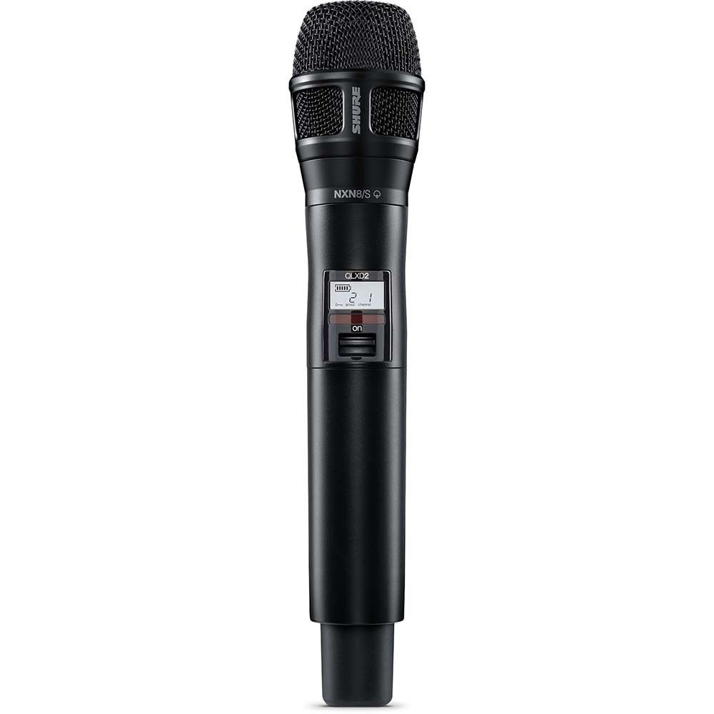 Shure QLXD2-N8SB draadloze handheld microfoon afbeelding