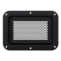 D2101K-04 ventilatieschotel geperforeerd groot zwart