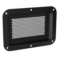 D2101K-04 ventilatieschotel geperforeerd groot zwart