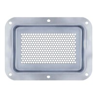 D2101Z-04 ventilatieschotel geperforeerd groot zilver