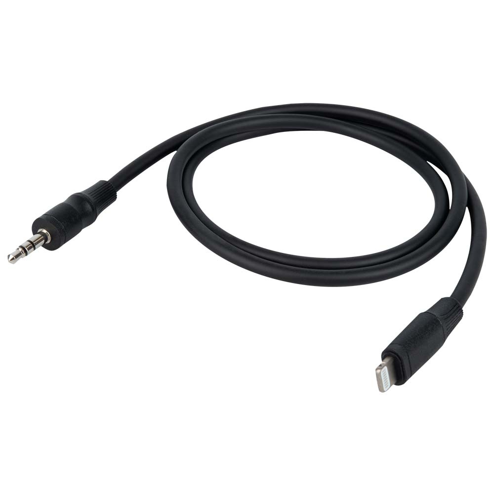DAP FL103 verloopkabel lightning naar stereo mini-jack 150cm afbeelding
