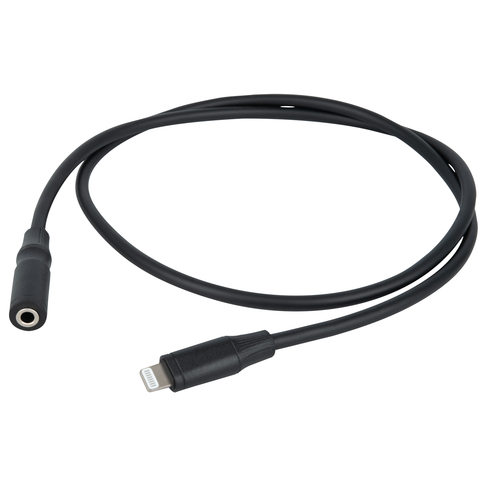 DAP FL104 verloopkabel lightning naar female stereo mini-jack 150cm afbeelding