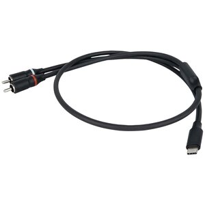 DAP FL110 verloopkabel USB-C naar 2x RCA male 75cm FL110 verloopkabel USB-C naar 2x RCA male 75cm