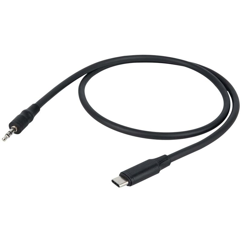 FL113 verloopkabel USB-C naar stereo mini-jack 150cm
