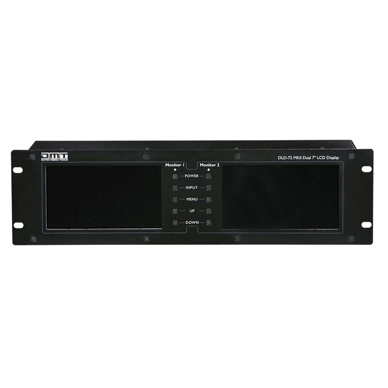 DLD-72 MK2 dubbel 7 inch TFT display