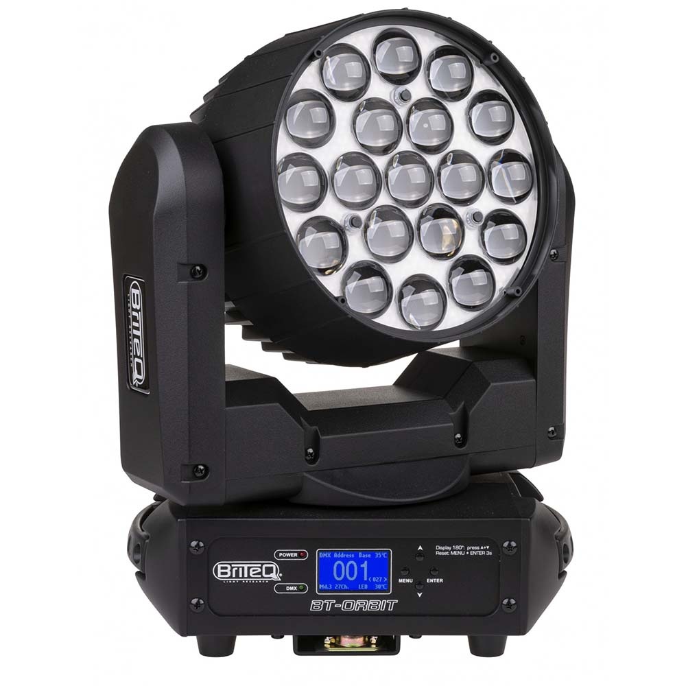 Briteq BT-Orbit LED moving head 19x 15W RGBW afbeelding
