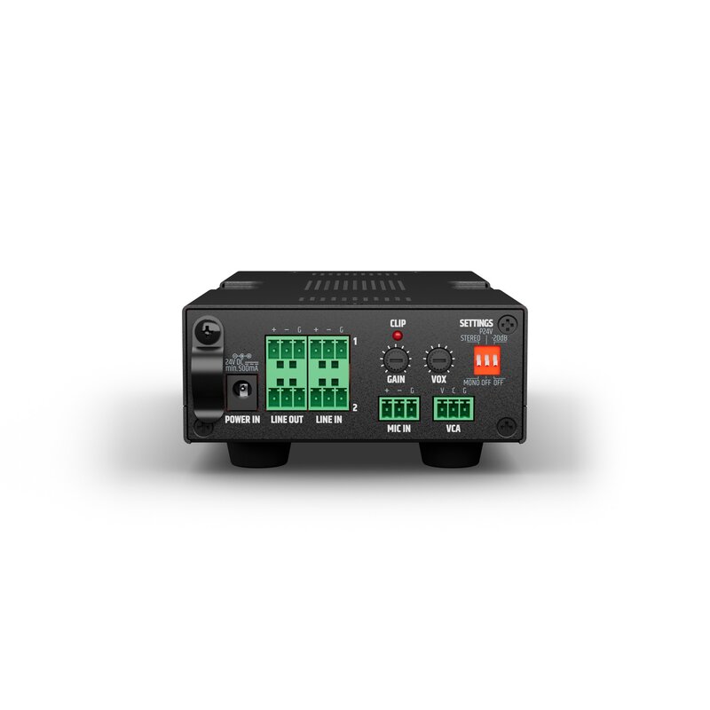 Pre 2 2-kanaals microfoon en lijningang mixer