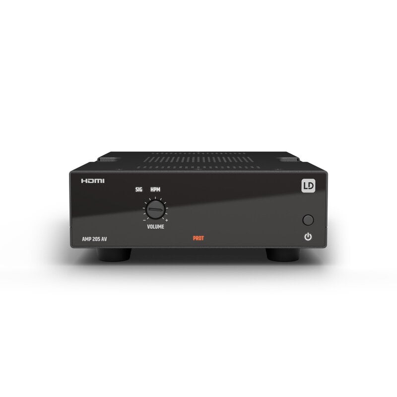 AMP 205 AV HDMI audio de-embedder & versterker 2 x 50W 4 Ohm