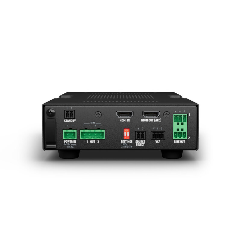 AMP 205 AV HDMI audio de-embedder & versterker 2 x 50W 4 Ohm