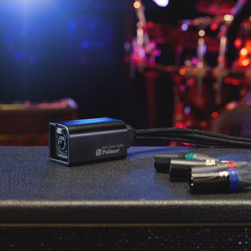 AoC Loom XLRm van etherCON naar 4x XLR male 50cm