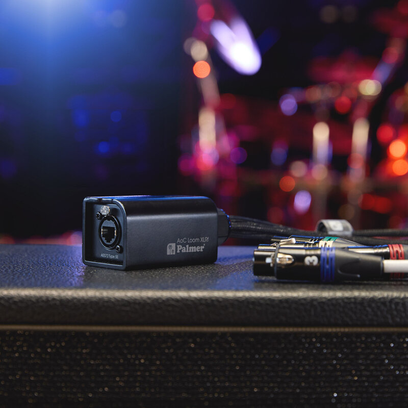 AoC Loom XLRf van etherCON naar 4x XLR female 50cm