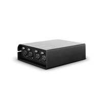 AoC box XLRf audio over Catbox etherCON naar 4x XLR female