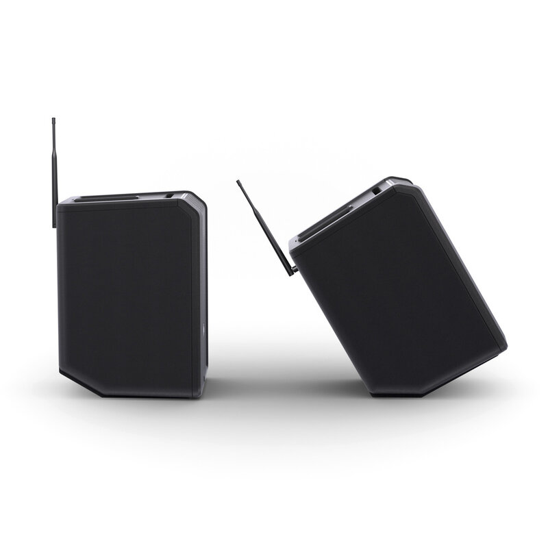 ANNY 8 HHD B6 mobiele accu speaker met mixer en 1x draadloze microfoon