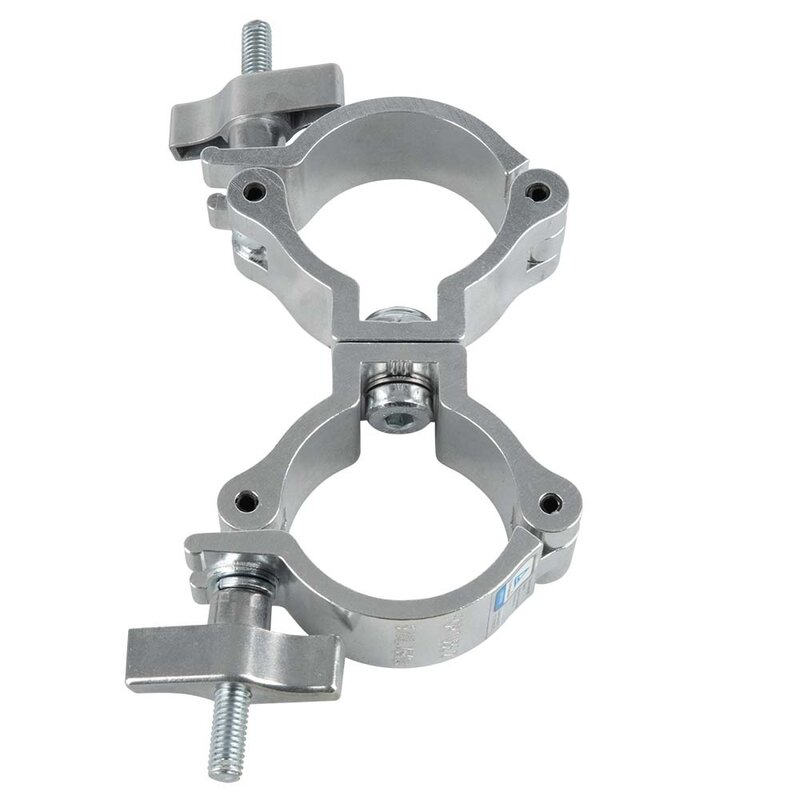 Compact Swivel Coupler 50mm zilver 100kg