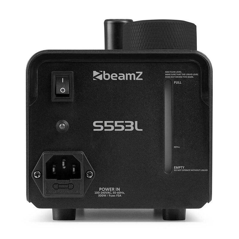 S553L rookmachine met 3 LED's RGB 550W