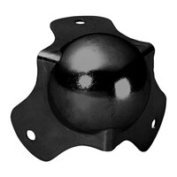 Adam Hall 4120BLK Bolhoek medium zwart 4120BLK Bolhoek medium zwart