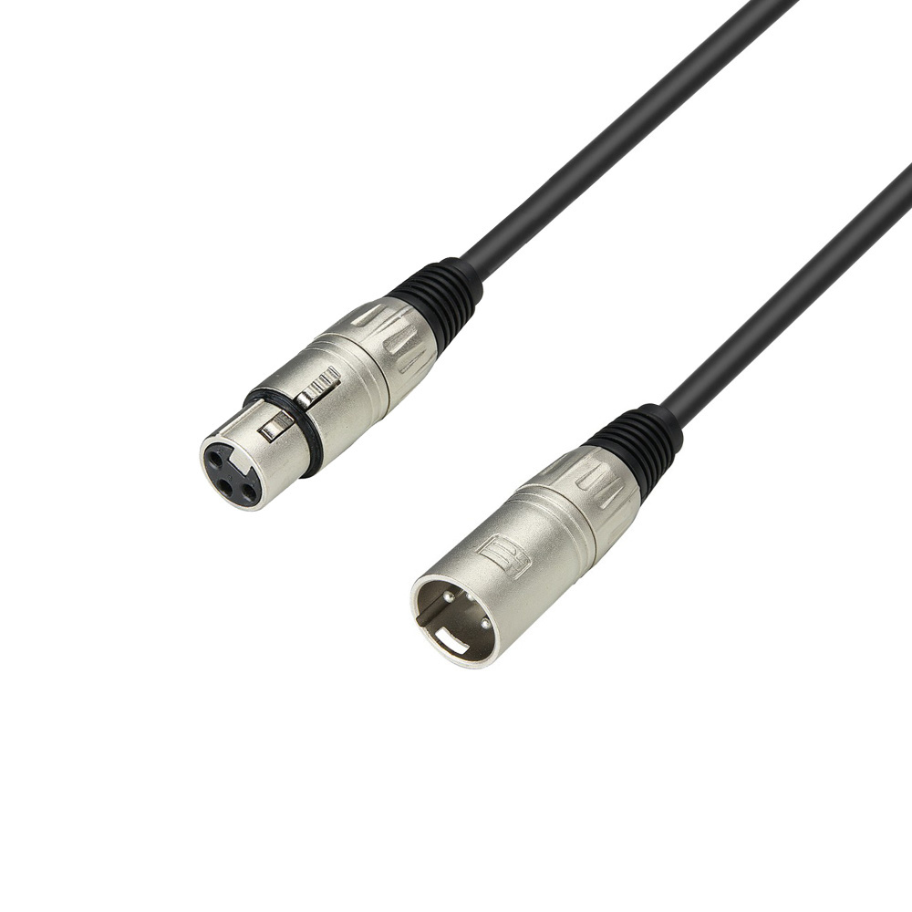 Adam Hall MMF 0050 Budget XLR microfoonkabel 50 cm afbeelding