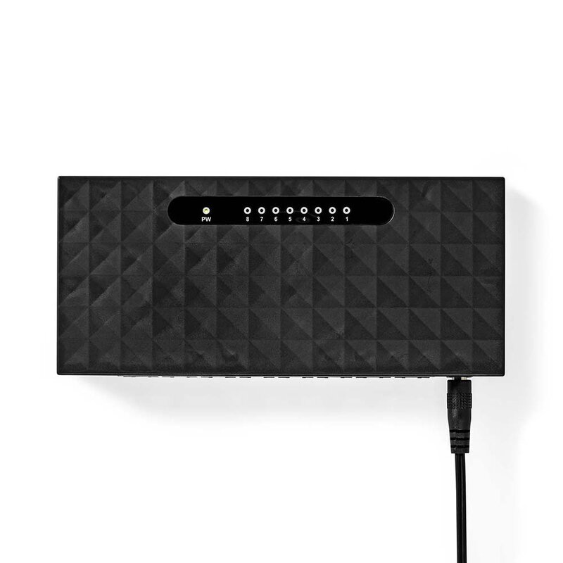 Netwerk-Switch 8 poorten 1 Gbps