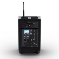 ANNY 8 HHD B6 mobiele accu speaker met mixer en 1x draadloze microfoon
