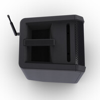 ANNY 8 HHD B6 mobiele accu speaker met mixer en 1x draadloze microfoon