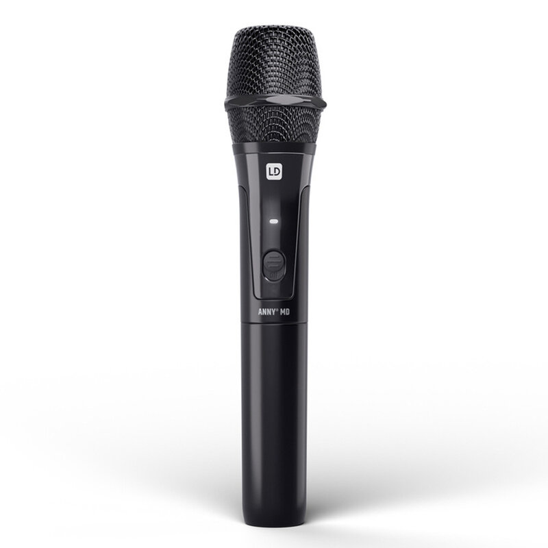 ANNY 8 HHD B6 mobiele accu speaker met mixer en 1x draadloze microfoon