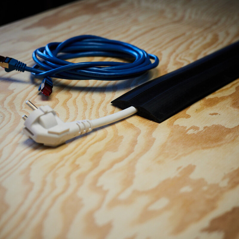 Flexibele kabelgoot 3 m voor binnen