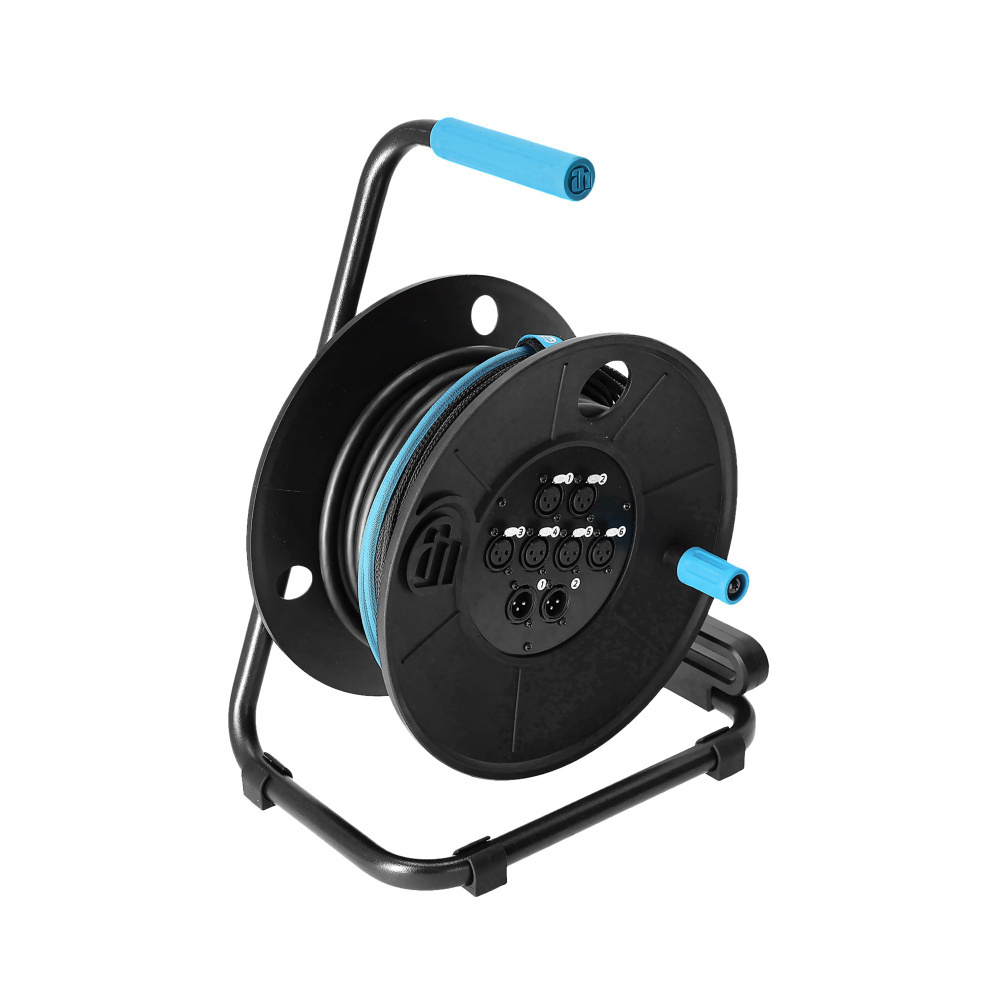 Adam Hall 6/2 multikabel op haspel 15m afbeelding