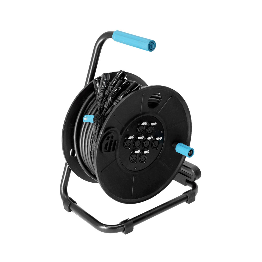 Adam Hall 8/0 multikabel op haspel 15m afbeelding