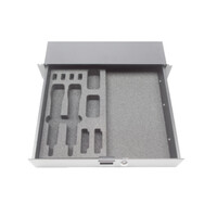 Schuim inlay voor 2x Sennheiser EW-D