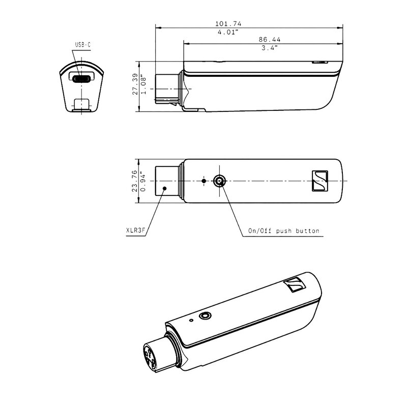 Sennheiser XSW-D XLR draadloze basisset XSW-D XLR draadloze basisset