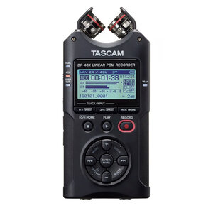 Tascam DR-40X Portable recorder en audio interface
