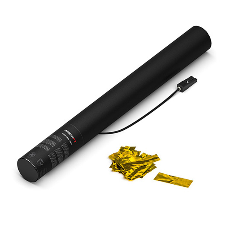 MagicFX Electric Confetti Cannon 50cm goud metallic afbeelding