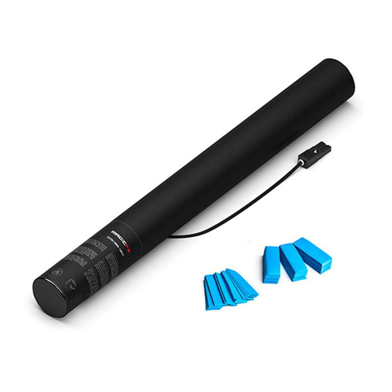 MagicFX Electric Confetti Cannon 50cm lichtblauw afbeelding