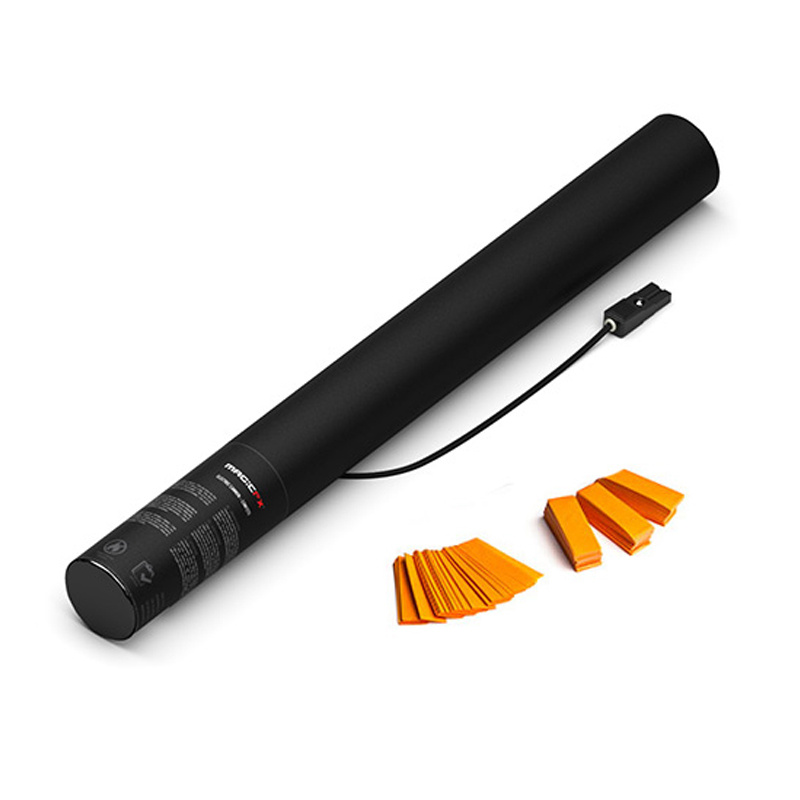 MagicFX Electric Confetti Cannon 50cm oranje afbeelding